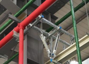 汕头该抗震支架的整体式支吊架结构协调性好